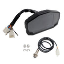 Universal Digital Lcd 3 Interface Odometer Speedometer Tachometer For Motorcycle