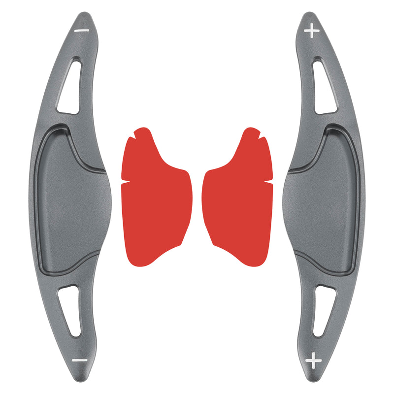 Steering Wheel Paddle Shifter Extension For Honda FIT VEZEL HRV Aluminium Grey