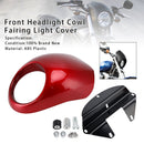 1973-up Sportster Dyna XL 883 1200 FX Headlight Fairing Light Cover
