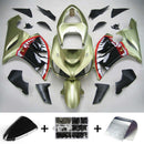 Injection Fairing Kit Bodywork Plastic ABS fit For Kawasaki ZX6R 636 2005-2006