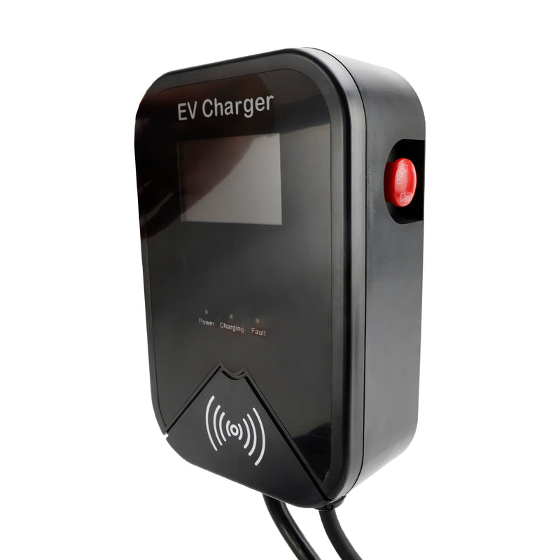 32A Wallbox Electric Vehicle Charger Car EV Charging Station J1772 7.6KW 20FT