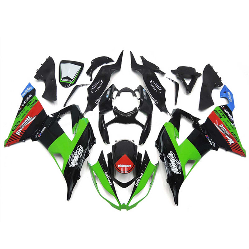 Amotopart Kawasaki ZX6R 636 2013-2018 Fairing Kit Bodywork Plastic ABS