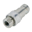 3/8" NPT Hydraulic Quick Connect Coupler ISO B 7241 Male & Female