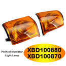 PAIR of Indicator Light Lamp for Land Rover Discovery 2 Front L/H N/S