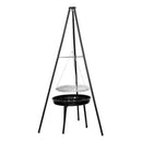 Tripod Outdoor Fire Pit BBQ Round Bowl Garden Patio Extra Large Barbecue Grill