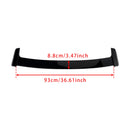 2004-2011 BMW 1 Series E81 E87 Gloss Black Rear Roof Spoiler Trunk Wing