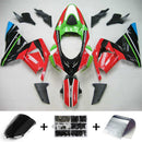 Injection Fairing Kit Bodywork Plastic ABS fit For Kawasaki ZX10R 2004-2005