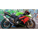 Injection Fairing Kit Bodywork Plastic ABS fit For Kawasaki ZX10R 2004-2005
