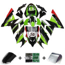 Injection Fairing Kit Bodywork Plastic ABS fit For Kawasaki ZX10R 2004-2005
