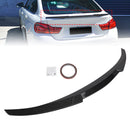 Carbon Fiber Look Rear Boot Spoiler For BMW 4 Series F36 4DR Coupe M4 Style