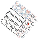 3803598 3800728 Upper Engine Gasket Set for Cummins KTA19 KTTA19
