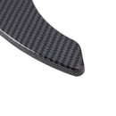 Carbon Look Steering Wheel Paddle Shifter Extension Covers Fit VW MK7 Golf