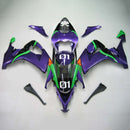 Injection Fairing Kit Bodywork Plastic ABS fit For Kawasaki ZX10R 2008-2010