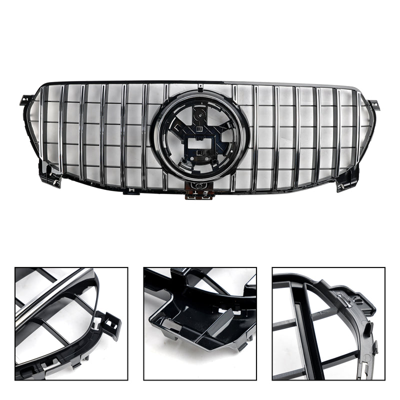 Front Bumper Grille Grill Fit Mercedes Benz GLE-Class W167 GLE350 2020-2022