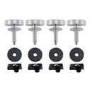 4X Saddlebag Safety Bolt Kit Anti-Theft Bolt For Road King Street Road Glide