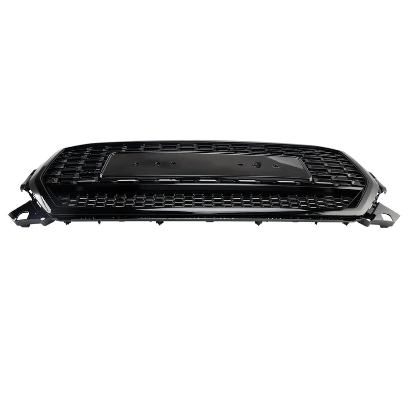 Gloss Black Front Honeycomb Grille Grill Fit Audi Q2 2016-2020 Pre-Facelift