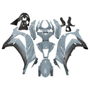 Injection Fairing Kit Bodywork Plastic ABS fit For Kawasaki ZX10R 2011-2015