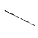 2PCS Upper Headlight Cover Strips For BMW E46 330i 330Xi 325i 325Xi 2002-2005