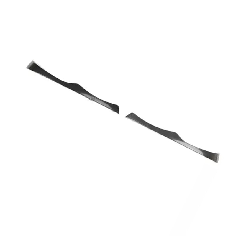 2PCS Upper Headlight Cover Strips For BMW E46 330i 330Xi 325i 325Xi 2002-2005