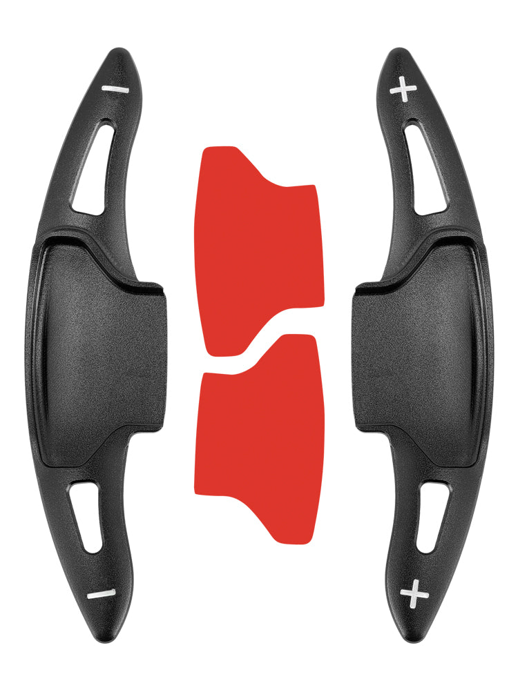 Steering Wheel Paddle Shifter Extension For Ford Explorer 20-23 Aluminium Black