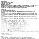 Idle Air Control Valve E9AZ9A715B Fit Ford Mustang 1986-1993 V8 5.0L