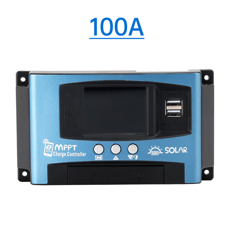 30A/60A/100A MPPT Solar Controller Multi-language Color Screen Solar Controller