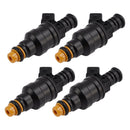 4Pcs Fuel Injector For Opel Ascona Kadett Vauxhall Peugeot Volvo 0280150725