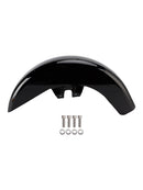 For Touring 17'' 18'' 19'' 21'' tire ABS Front Fender Black