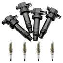 2018-2019 Hyundai Elantra GT 1.6L L4 4X Ignition Coil +Spark Plug UF636