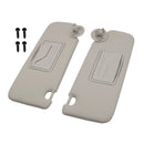 2PCS Gray Sun Visor Left & Right 42478247 42478249 For Chevrolet Sonic 2012-2019