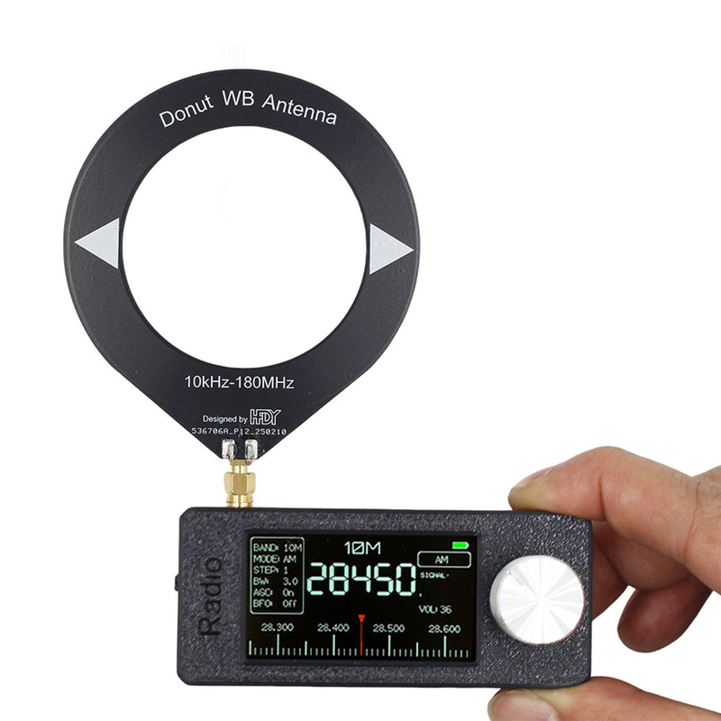 SI4732 Portable Radio 0.5-108MHz LSB USB AM FM Mini Pocket Radio with 2 Antenna