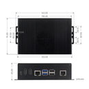 Raspberry Pi 5 Multi-Function Extension All-in-One PCIE Dual HDMI Dual 4K Output