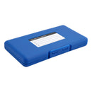 M2 Hard Drive Protection Box Storage Box Solid State Drive Box Shockproof Blue