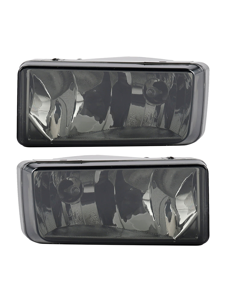Pair  Fog Light Lamps With Bulbs For Chevy Tahoe Sierra 2007-2015  Smoked Lens