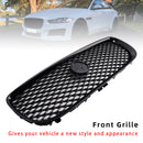 Gloss Black Honeycomb Front Bumper Grille Grill Fit Jaguar XE 2015-2018