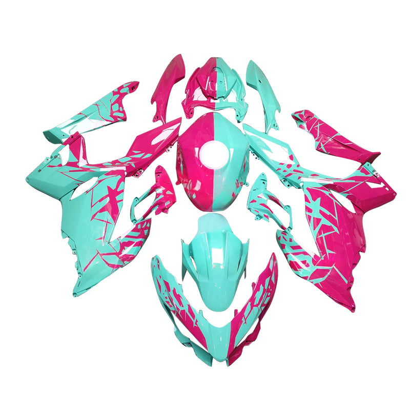 Injection Fairing Kit Bodywork Plastic ABS fit For Kawasaki EX400 Ninja400 2018-2024