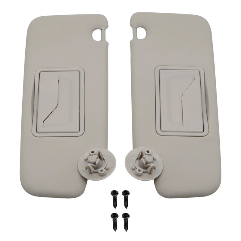 2PCS Gray Sun Visor Left & Right 42478247 42478249 For Chevrolet Sonic 2012-2019