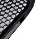 Gloss Black Front Bumper Honeycomb Grille Grill Fit Volvo S40 V50 2008-2012