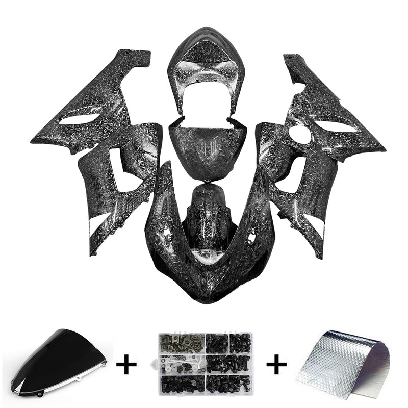 Injection Fairing Kit Bodywork Plastic ABS fit For Kawasaki ZX6R 636 2005-2006