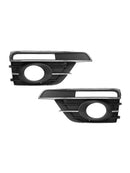 Pair Car Fog Light Grill Cover Left&Right For 2016-2019 VW Beetle