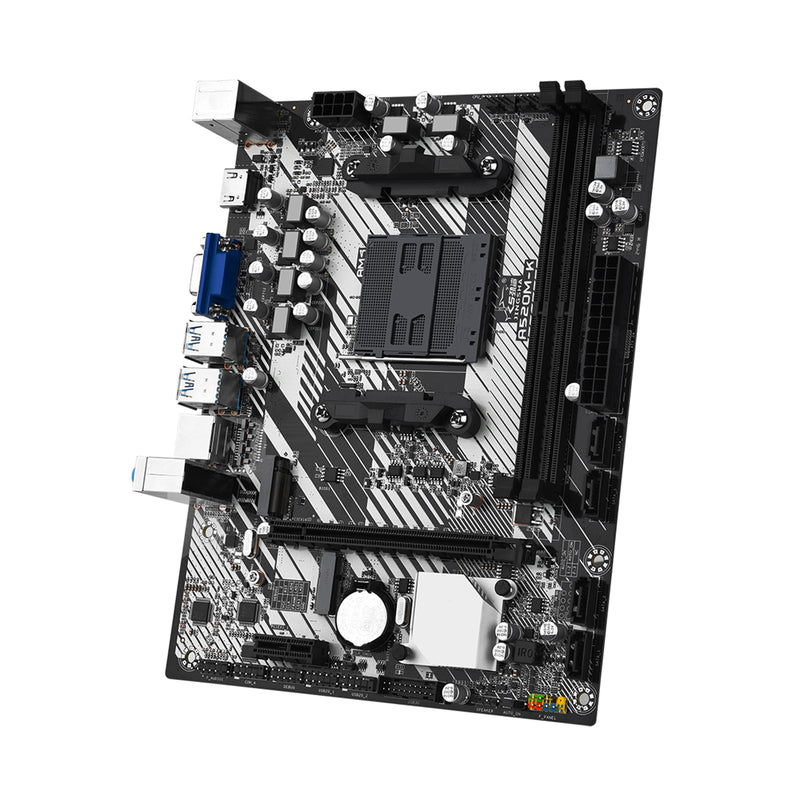 A520M-K Computer Motherboard AM4 DDR4 Dual Protocol M.2 Hard Drive WIFI Bluetoot