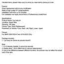 BMW F95 X5M 2019-2023 Gloss Black Body Kit Front & Rear Bumper Trims