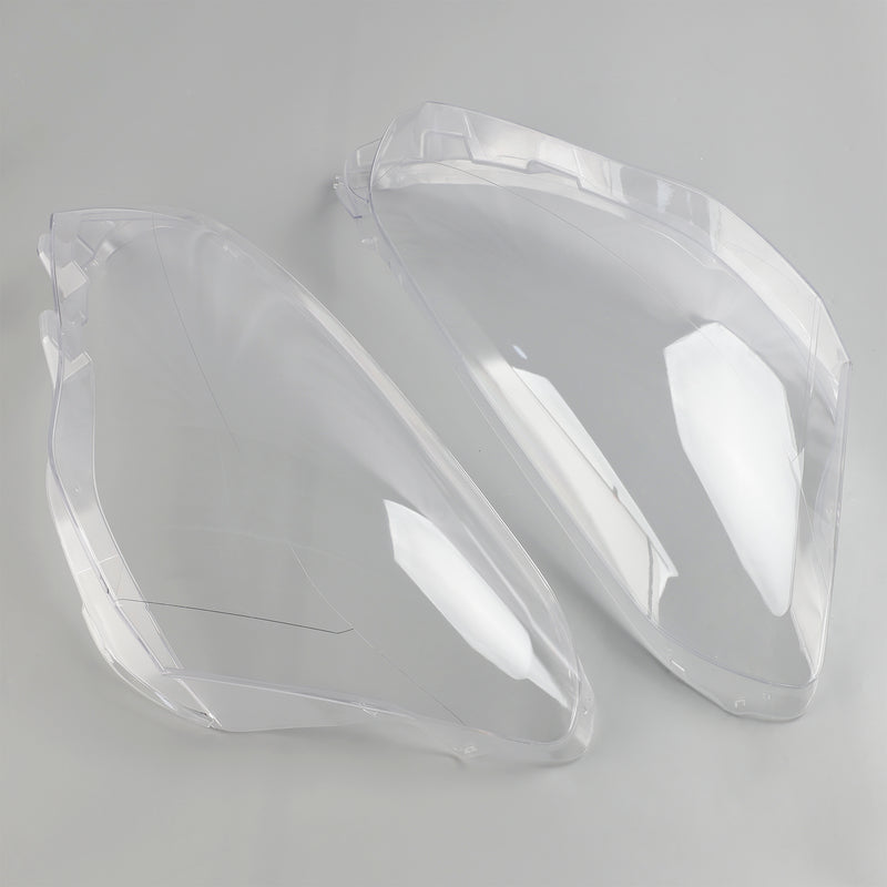 Left+Right Headlight Lens Cover For Citroen Berlingo Mk2 Van 3 Peugeot Partner