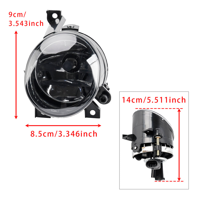 1 Pcs Front Left Fog Light  For Volkswagen Caddy 2004-2011 Touran 2003-2008