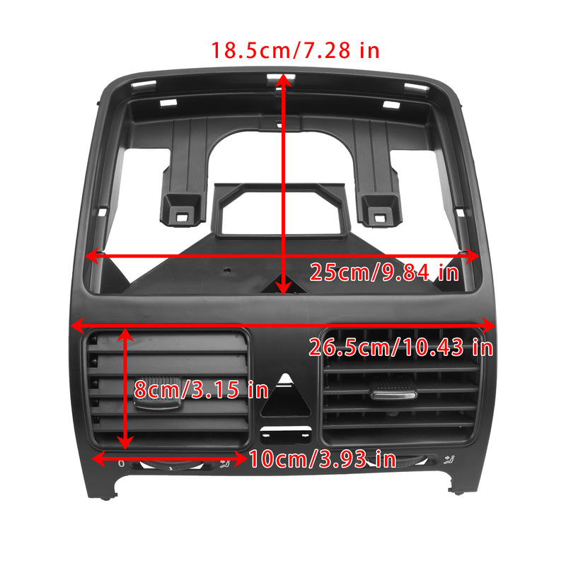 Volkswagen GOLF MK5 2004-2009 Dashboard Center Air Vent Outlet 1K0819743A