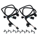 2PCS L+R Tail Lamp Light Wiring Harness For GMC Sierra 1500 2016-2019