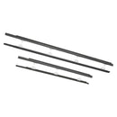 4PCS Window Sweep Weatherstrips For Nissan Sunny B13 1991-1994