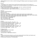 8K0953568A B C D E F G H M J K L M N P Q Airbag FFC Ribbon Cable Clock Spring