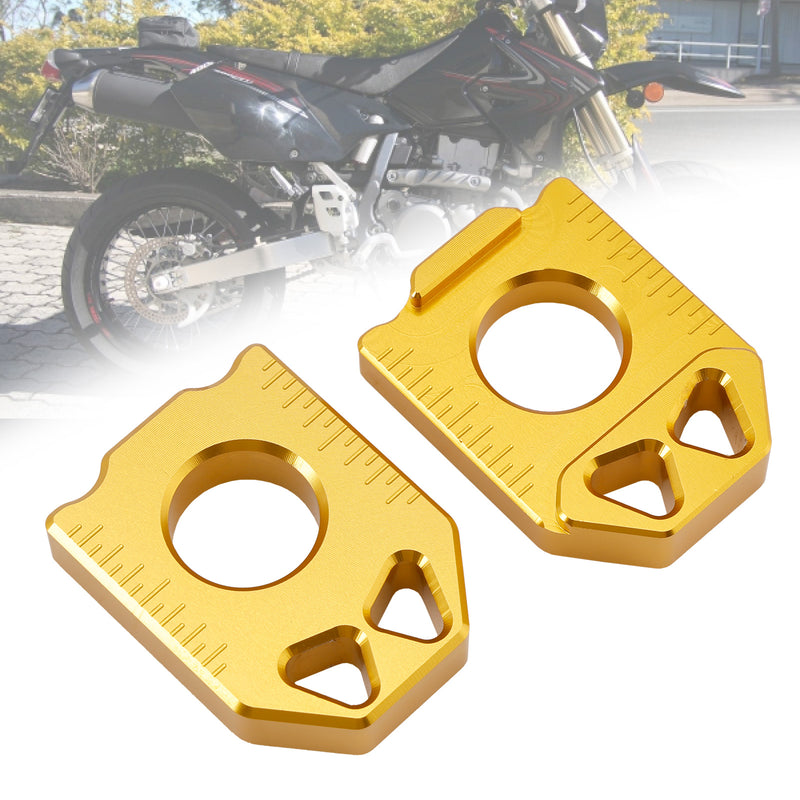 CNC Rear Chain Adjuster Axle Block For SUZUKI DRZ400SM 400S 400E 2005-2024