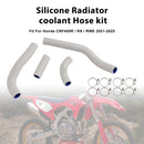 Silicone Radiator coolant Hose kit Fit For Honda CRF450R RX RWE 21-25